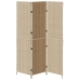 Separadores de Habitaciones Beige Madera Grande Plegable