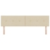 Cabecero  Button Tufted Crema 180 cm Tela