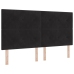 Cabecero LED  Negro 90 cm Terciopelo