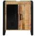 Armario de Baño  55x35x60 cm Madera Maciza Áspera de Mango