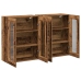 Gabinetes Montados en la Pared 2 pcs Madera Vieja 69.5x34x90 cm Madera Ingienerizada