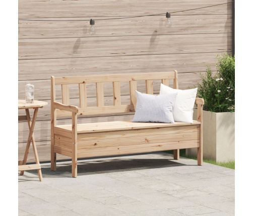 Banco de exterior  119x76x44 cm de Madera maciza de Pino
