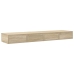 Mesa de Noche Roble Sonoma Madera Elaborada 150 x 36.5 x 16.5 cm