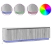 Armario para TV  con LED Gris Sonoma 180x38x49 cm Madera Elaborada