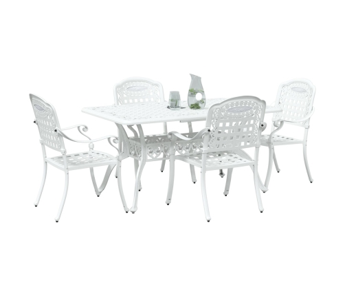 Set de 3 Blanco Aluminio fundido Grande