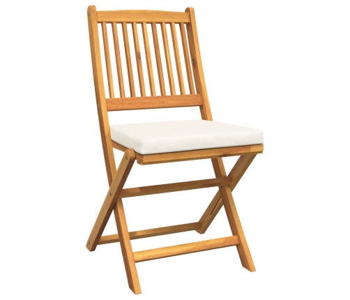 Set de Bistro de Jardín de 3 Piezas  en Madera Sólida de Acacia