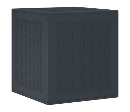 Caja de Almacenamiento Antracita 55x53x57 cm PP