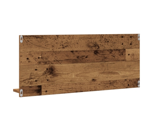 Espejo de baño de madera vintage  90x10,5x37 cm
