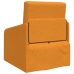 Sofá cama de suelo  2 en 1 Amarillo Oscuro 65x80x83 cm Tela