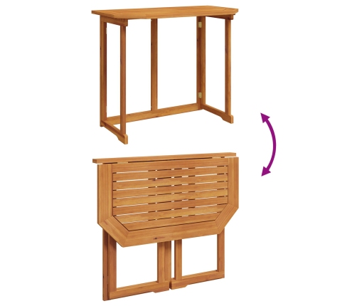Conjunto de Bistro de Jardín de 3 Piezas de  en Madera Sólida de Acacia
