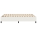 Cama con somier  Crema 140x200 cm Tela de pana