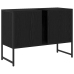 Armario de Lavabo de Baño  Roble Negro 80x33x60 cm Madera Contrachapada