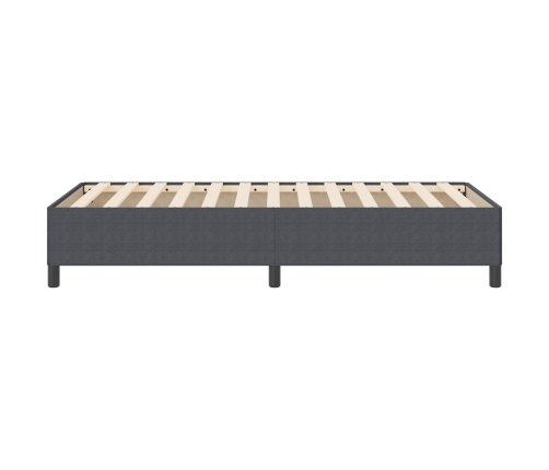 Estructura de Cama Gris Oscuro 90x200 cm Tela de Corduroy