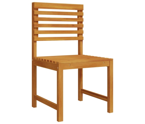 Conjunto de Bistro de Jardín de 3 Piezas  de Madera Maciza de Acacia