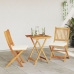 Conjunto de Comedor Exterior  Blanco Crema Madera Estándar