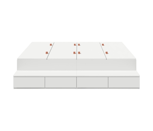 Estructura de Cama  Blanca 150x200 cm