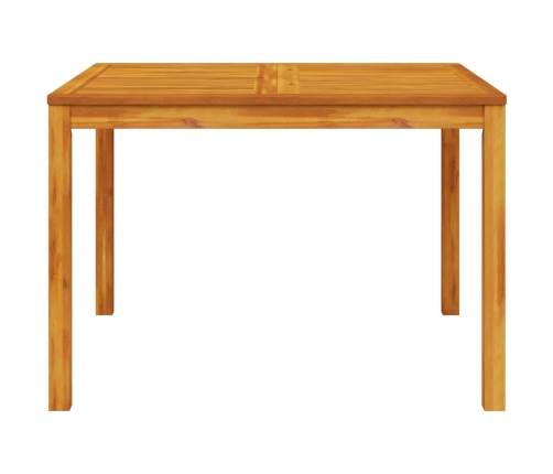 Juego de Comedor para Jardín de 5 Piezas de Madera Maciza de Acacia