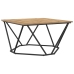 Mesa de Café  Roble Artesanal 80x80x45 cm Madera Ingenierizada
