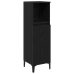Conjunto de Muebles de Baño  Set de 3 Roble Negro Madera Diseñada