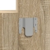 Mesa de tocador colgante de roble Sonoma 60x40x70 cm
