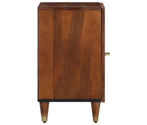 Armario de baño  Marrón miel Madera sólida de acacia 38 x 33 x 58 cm