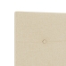 Cabecero  Button Tufted Crema 180 cm Tela