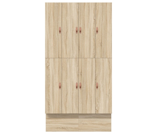 Estructura de Cama de Almacenamiento  Roble Sonoma 120x200 cm