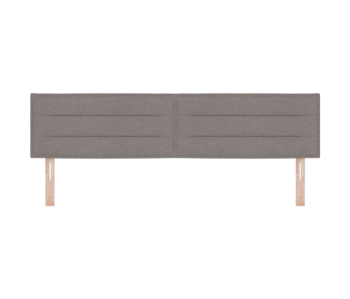 Cabezal  Diseño de Líneas Taupe 180 cm Tela