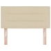 Cabecero de diseño Lines crema 80 cm tela