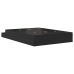 Base de cama con almacenamiento  Roble negro Madera resistente