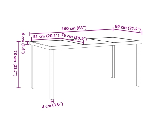 Set de Comedor de Jardín  de 5 Piezas con Cojines Beige de Polirratán