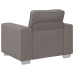 Sillón  en Taupe - 59 cm de tela