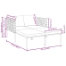 Tumbona  con cojines para 2 personas Anthracite 115x153x69,5 cm Acero