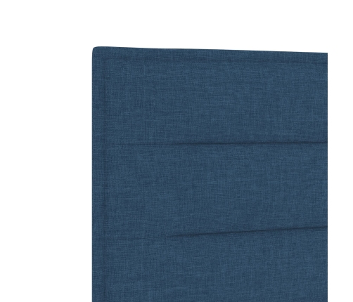 Estructura de Cama de Tela Azul  100x200 cm