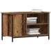 Cabinet de TV  Madera Vieja 80x40x50 cm Madera Ingenierizada y Acero