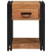 Mesita de Noche  40x40x50 cm Madera Sólida de Acacia