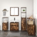 Conjunto de Muebles de Baño de 5 Piezas  en Roble Ahumado de Madera Derivada