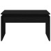 Mesa de café  Negra de Roble 68x38x50 cm de Madera Compuesta
