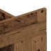 Cabinet de TV Montado en la Pared Madera Vieja 152x22x113 cm