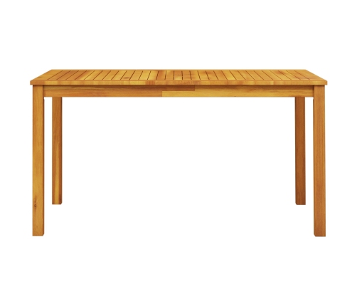 Conjunto de Comedor de Jardín de 7 Piezas de Madera Maciza de Acacia