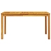 Conjunto de Comedor de Jardín de 7 Piezas de Madera Maciza de Acacia