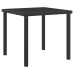 Set de Comedor de Jardín de 3 Piezas con Cojines Beige Poliratán