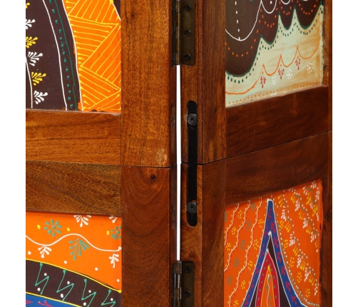 Divisor de Habitación  3 Paneles Madera Acacia Color Miel 35x1.5x160 cm