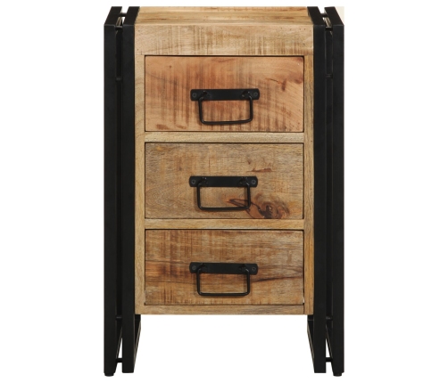 Mesita de Noche  40x35x50 cm Madera Dura Mango