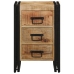 Mesita de Noche  40x35x50 cm Madera Dura Mango
