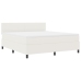 Cama Base Tapizada con Colchón Crema Super King Tela de Terciopelo