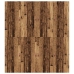 Estructura de Cama Madera Recuperada Madera de Roble Sólido