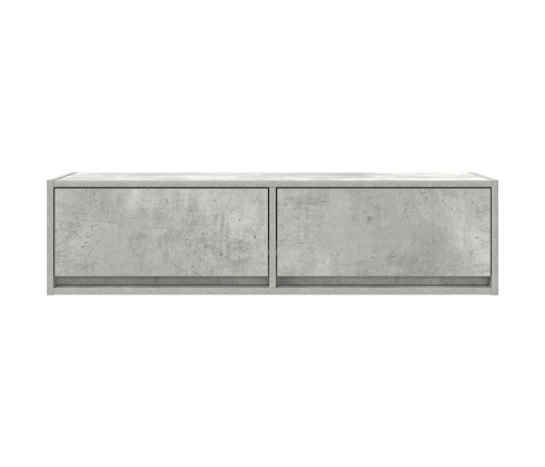 Mueble de TV  Gris Concreto Madera Compuesa 100 x 31 x 25.5 cm
