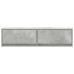Mueble de TV  Gris Concreto Madera Compuesa 100 x 31 x 25.5 cm
