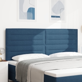 Cabecero  Diseño Lines Azul 200 cm Tela